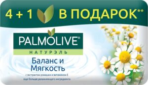 Palmolive мыло Натурэль Мультипак Ромашка и Витамин Е 5х70гр