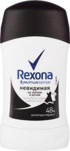 Rexona стик Невидимая на Чёрном и Белом 40гр