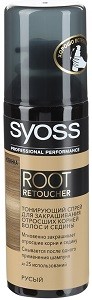 Syoss Root Retoucher Тонирующий спрей для волос Русый 120мл