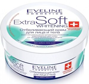 Eveline Cosmetics Extra Soft Whitening Крем для лица и тела Отбеливающий 200мл