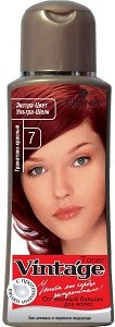 Fiona Vintage Оттеночный бальзам для волос №7 Гранатово-красный 125мл