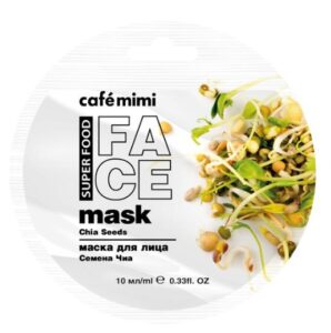Cafe Mimi маска для лица семена Чиа и Олива 10мл