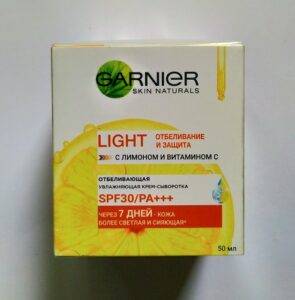 Garnier Крем-сыворотка Дневная Увлажняющая с Лимоном и Витамином С 50мл