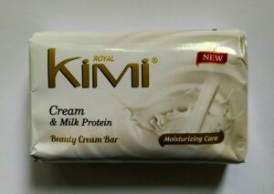 Royal Kimi мыло туалетное Крем и Молочный Протеин 175гр