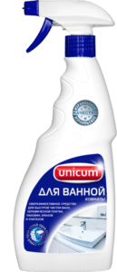 Unicum средство для чистки ванной комнаты триггер 500мл