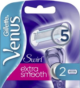 Venus Swirl Сменные кассеты для бритья Extra Smooth 2шт (штучно)