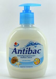 Antibac Жидкое мыло Антибактериальное Морские минералы 330мл