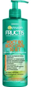 Fructis крем для волос Комплексный Несмываемый 10в1 Рост во всю силу 400мл