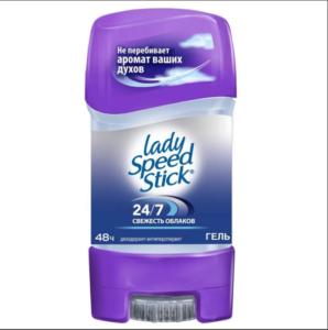 Lady Speed Stick гелевый дезодорант Свежесть Облаков 65мл