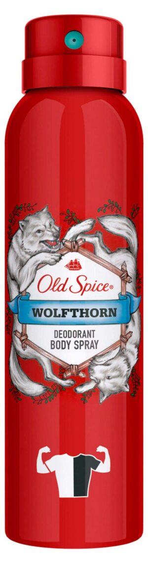 OLD SPICE Аэрозольный Антиперспирант Wolfthorn 150мл