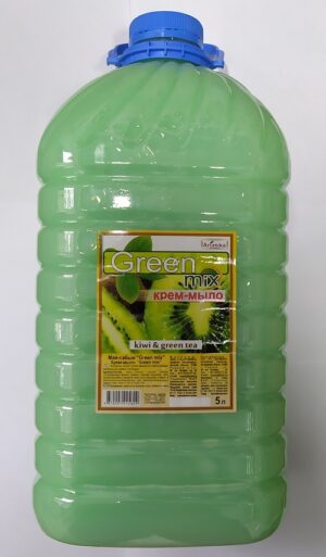 Аромика Крем-Мыло Green Mix Киви и зелёный Чай 5л