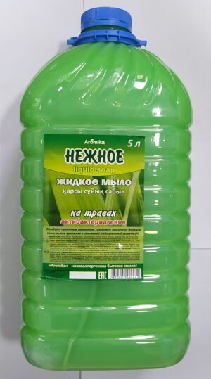 Аромика мыло жидкое Нежное Антибактериальное 5л