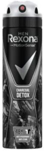 Rexona Men спрей Natural Fresh Charcoal Detox 150мл