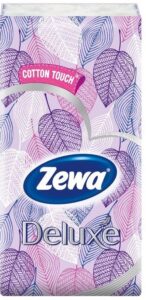 Zewa Носовые платочки Deluxe Design 3х слойные 10шт