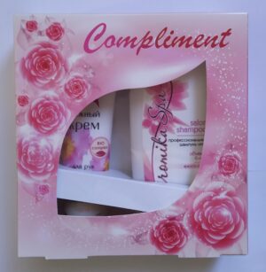 Compliment Подарочный набор крем для рук 100мл+шампунь 200мл