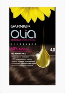 Garnier Olia Краска для волос №4.0 Шатен 110мл