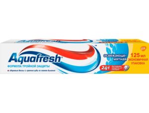 Aquafresh Зубная паста Освежающе-мятная 125мл