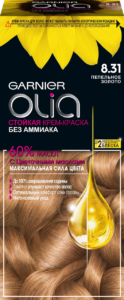 Garnier Olia Краска для волос №8.31 Пепельное золото 110мл