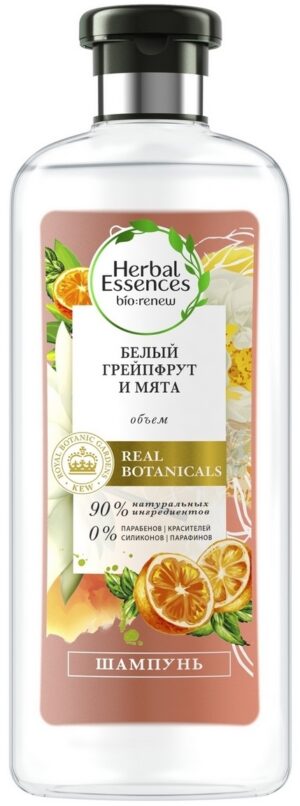 Herbal Essences шампунь Объём Белый грейпфрут и Мята 400мл