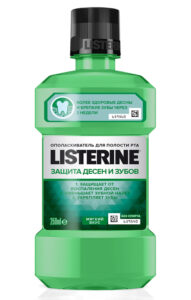 Listerine ополаскиватель для полости рта Защита дёсен и Зубов 250мл