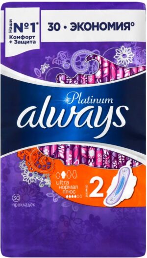 ALWAYS Ultra прокладки Platinum Collection Normal Plus Duo 30шт