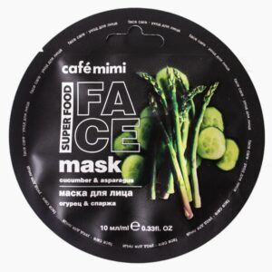 Cafe Mimi маска для лица Огурец и Спаржа 10мл