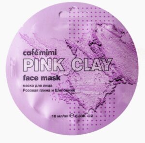 Cafe Mimi маска для лица Розовая глина и Шиповник 10мл