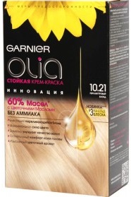Garnier Olia Краска для волос №10.21 Перламутровый блонд 110мл