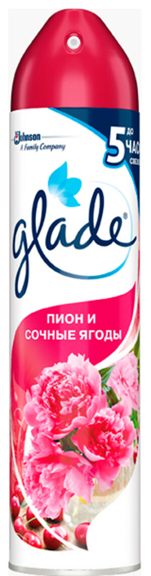 Glade аэрозоль Пион и сочные ягоды 300мл 1шт