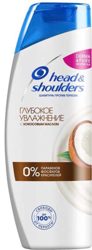 HEAD & SHOULDERS Шампунь Глубокое увлажнение с Кокосовым маслом 400мл
