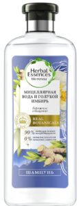 Herbal Essences шампунь Бережное очищение Мицеллярная вода и Голубой имбирь 400мл