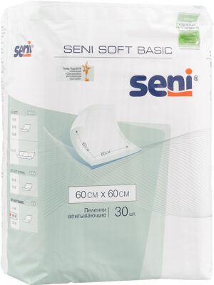 Seni Soft Basic урологические Пелёнки 60х60см 1шт