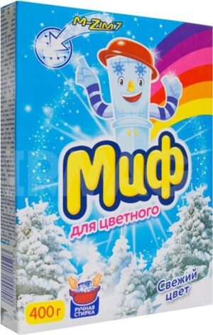 МИФ Порошок стиральный руч Свежий цвет 400 гр