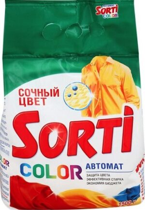 Sorti Порошок стиральный Авт Color 1.5кг