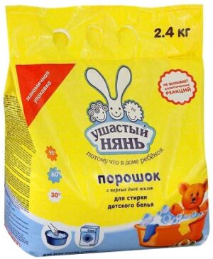 Ушастый нянь порошок стиральный Детский 2,4кг