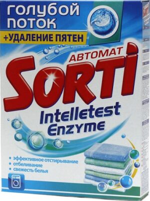 Sorti Порошок стиральный Авт Intelletest Удаление пятен 350гр