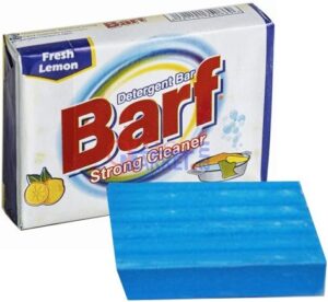 Barf Хозяйственное мыло Strong Cleaner Лимон 5х150гр