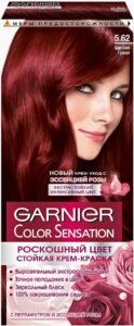 Garnier Color Sensation Краска для волос №5.62 Царский гранат 110мл
