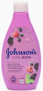 Johnson’s Vita-Rich гель для душа Восстанавливающий с экстрактом Малины 250мл