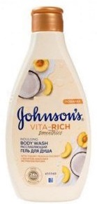 Johnson’s Vita-Rich гель для душа Расслабляющий с Йогуртом Кокосом и Персиком 250мл