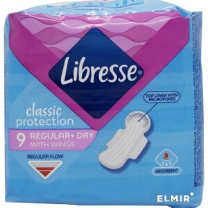 Libresse Гигиенические прокладки Classic Normal Soft 9шт