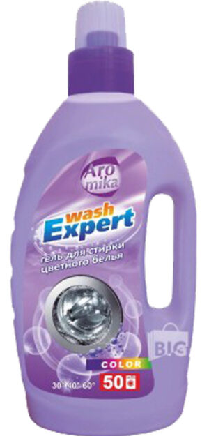 WashExpert Гель для стирки цветного белья COLOR 2000мл