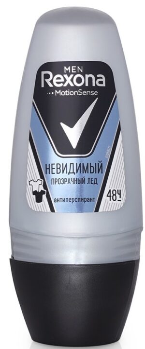 Rexona Men ролик Невидимый Прозрачный Лёд 50мл