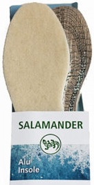 Salamander стельки зимние Alu Insole 36-46р шерсть и фольга 1шт