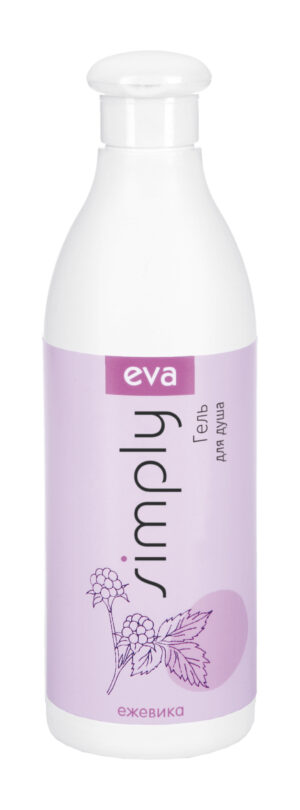 Eva Simply крем-гель для душа с экстрактом Ежевики 500мл