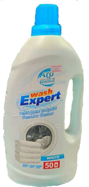 WashExpert Гель для стирки белого белья WHITE 2000мл