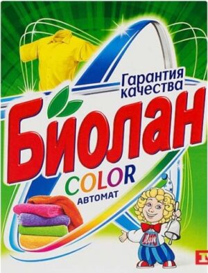 Биолан порошок стиральный Авт Color кор 350гр