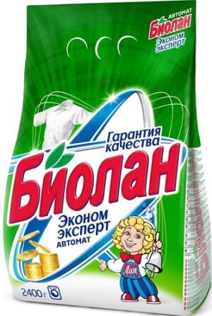 Биолан порошок стиральный Авт Эконом Эксперт 2,4кг