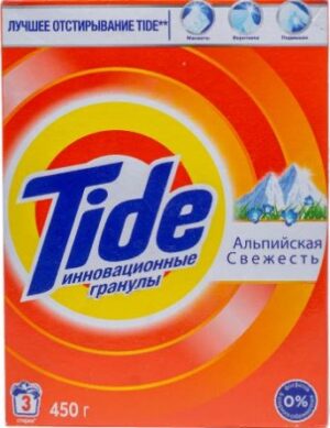 TIDE Порошок стиральный авт Альпийская свежесть 450гр