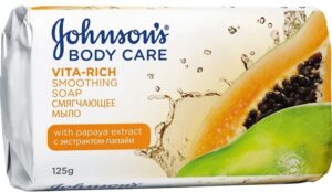 Johnson’s Baby Vita-Rich мыло Смягчающее с экстрактом Папайи 125гр